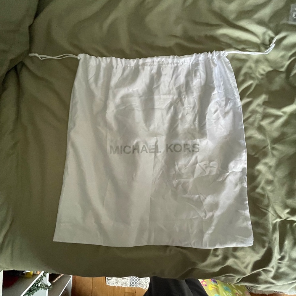 Michael Kors White Dust Bag 18x18